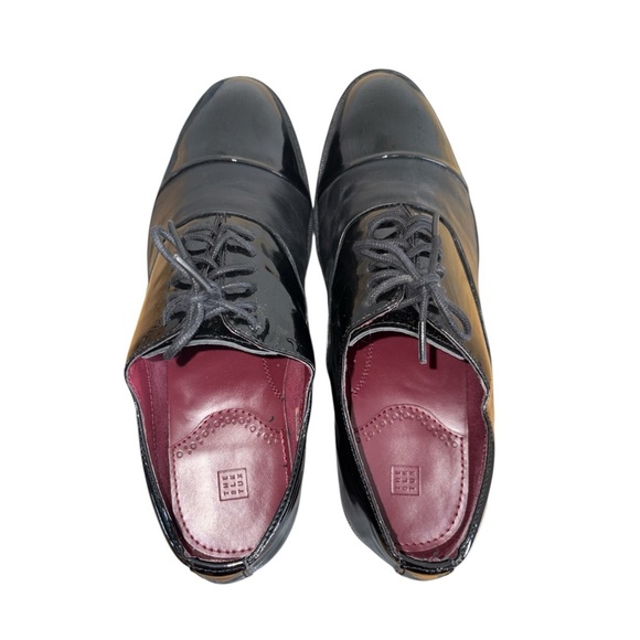 The Blk Tux Patent Leather Tuxedo Oxford Black‎ Dress Shoes Men’s Size 8 main image 12